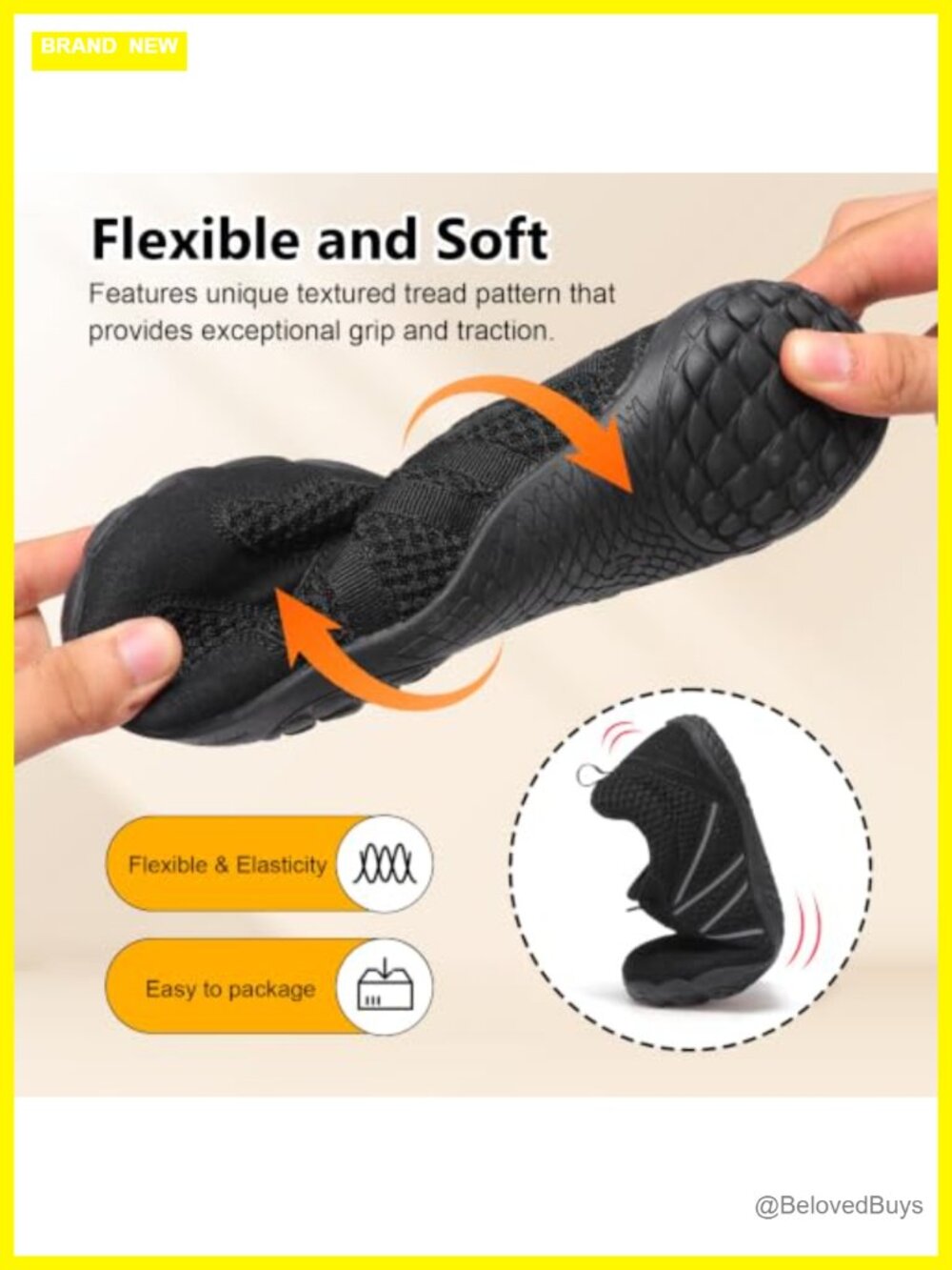 Women's Wide Toe Box Barefoot Trail Running Shoes Breathable Mesh Athletic - Picture 4 of 6